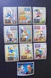 Serie Completă San Marino 1970 Walt Disney Personaje Goofy Masius Valoare Mare 220 Lire Neștampilate - A0023
