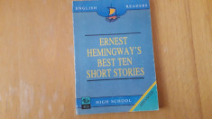 Ernest Hemingway - Best Ten Short Stories foto