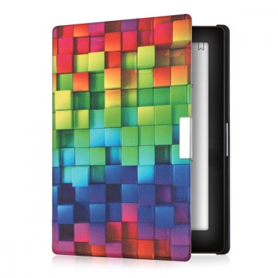 Husa pentru Kobo Aura Edition 1, Piele ecologica, Multicolor, 31484.04 foto