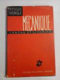 MECANIQUE - L. LANDAU et E. LIFCHITZ