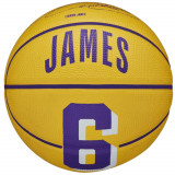 Mingi de baschet Wilson NBA Player Icon LeBron James Mini Ball WZ4007201XB galben