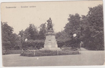 Timisoara Temesvar Scudier Szobor ND foto