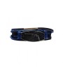 Bratara Barbati Snur Ajustabil Pistol A4B177-5 Neagra Textila, 22 cm, 10 cm Diametru, Bratara Fashion Cadou