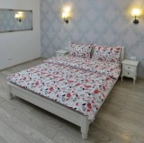 Cumpara ieftin Lenjerie pentru 2 persoane Somnart Ultrasleep XXL, bumbac 100%, model inimioare