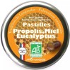 Bomboane Artizanale Propolis Miere Eucalipt Bio Aromandise, 45g. Bomboane ecologice Franta, fara gelatina, cutie metalica
