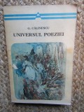 UNIVERSUL POEZIEI - G. CALINESCU