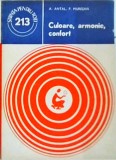 Culoare, Armonie, Confort - A. Antal, Design Interior, Stiintifica si Enciclopedica, 1983, Colectia Stiinta pentru Toti