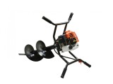Motoforeza de păm&acirc;nt cu 3 burghie + adaptor 50cm, Geko G84021