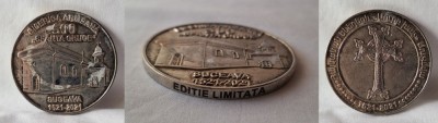 medalia Biserica ARMEANA ,,Sfanta Cruce&amp;#039;&amp;#039; din Suceava, medalie aniversare 500 de ani atestare - Editie limitata foto