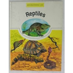 DECOUVRONS LES REPTILES , par JEAN et DAVID GLOVER , illustre par BRIAN WATSON , 1991