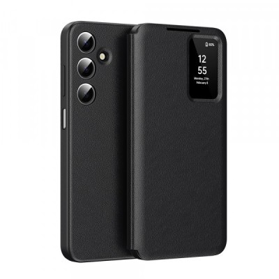 Husa pentru Samsung Galaxy A17 4G / A17 5G / A26 A266, Techsuit, SmartView, Neagra foto