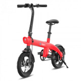 Bicicleta electrica iSEN H2 Bionic Rosu, Resigilat, 250W, Rulare full electric sau asistata, 25km h, IPX4, Baterie detasabila 7.8Ah