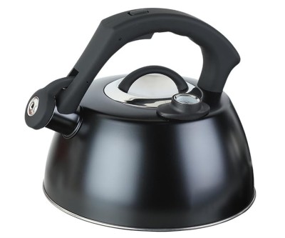 Fierbator cu fluier, otel inoxidabil 2,5 L, potrivit pentru plite aragaz, inclusiv cu inductie - RESIGILAT foto