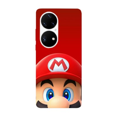 Husa compatibila cu Huawei Mate 40 model Hello I&amp;amp;#039;m Mario, Silicon, TPU, Viceversa foto