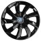 Set 4 Capace Roti 17 inchi (R17), Stig Negru Lucios, Compatibil cu Volkswagen
