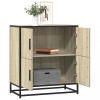 VidaXL Bufetă Stejar Sonoma 68x35x76 cm Lemn prelucrat 848990