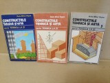 Cele 3 vol. ale lucrarii &quot;Constructiile. Tehnica si arta&quot; de Radu Mihai Papae (seria Tehnica la zi), 1987