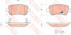 Set placute frana,frana disc OPEL ASTRA G Hatchback (F48, F08) (1998 - 2009) TRW GDB1515
