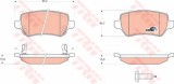 Set placute frana,frana disc OPEL ASTRA H (L48) (2004 - 2016) TRW GDB1515