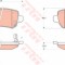 Set placute frana,frana disc OPEL ZAFIRA B (A05) (2005 - 2016) TRW GDB1515