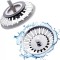 Set 3 site scurgere chiuveta, 80mm, Inox, Argintiu