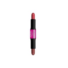 Fard de Obraz Cremos Stick, NYX, Wonder Stick Blush Duo, 03 Coral Deep Peach