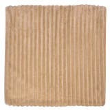 Fata de Perna Decorativa de Iarna Flannel Maro 45x45 cm