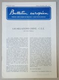 BULLETIN EUROPEEN , TRIBUNE LIBRE FONDEE EN 1950 PAR J. CONSTANTIN DRAGAN , NR.11 , 1987