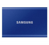 Cumpara ieftin SSD Extern Samsung T7, 500GB, USB type-C 3.2 (Albastru)