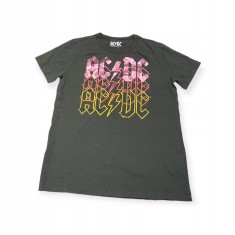 Tricou Femei AC/DC G&acirc;t Rotund Mărimea S Gri