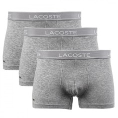 Boxerii Lacoste 3-Pack Boxer Briefs 5H3389-CCA gri foto