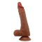 Vibratoare realiste - Baile Frumosul Calisto Vibrator Realist 25 cm cu Impingeri si Rotatii Piele Aproape Adevarata Alunecoasa si Flexibila