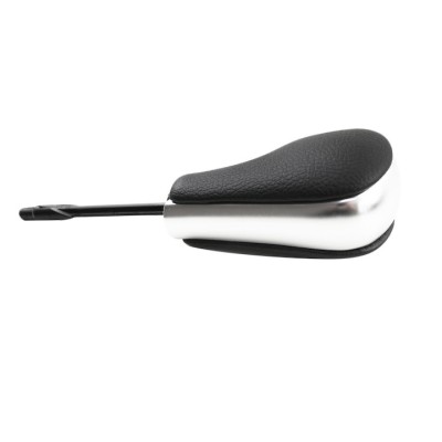 Nuca schimbator viteze, Emzone, Metal/Plastic, Compatibil cu BMW, 18 cm, Negru/Crom foto