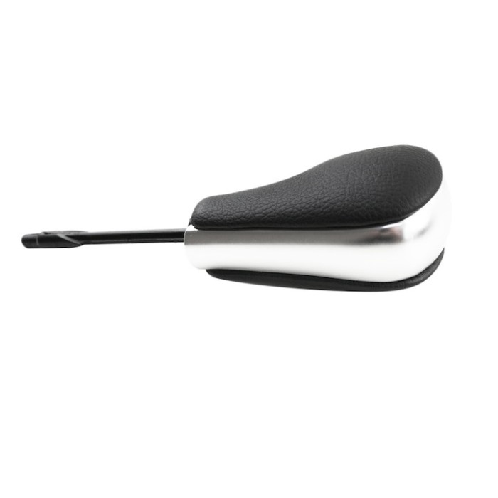 Nuca schimbator viteze, Emzone, Metal/Plastic, Compatibil cu BMW, 18 cm, Negru/Crom