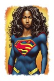 Cumpara ieftin Sticker decorativ Super Woman, Multicolor, 85 cm, 11597ST