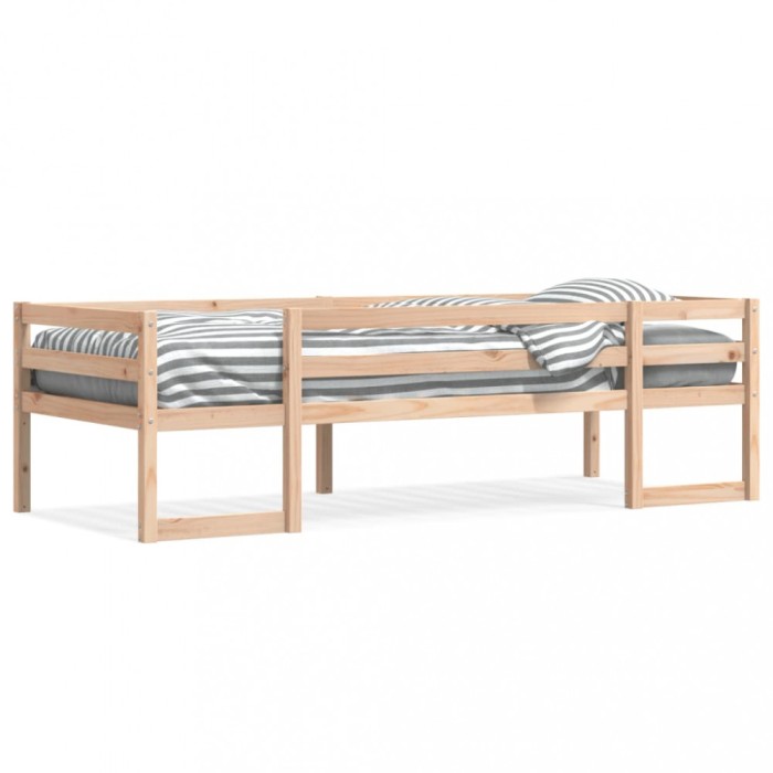 vidaXL Cadru de pat pentru copii, 90x200 cm, lemn masiv de pin