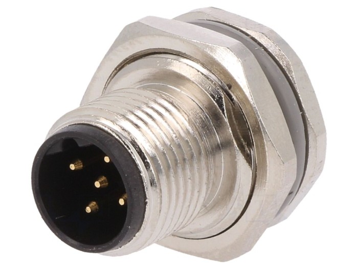 Conector M12 tată IP67 5 pini