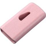Dispozitiv taiere si depozitare medicamente, flippy, roz, plastic, 8 x 4 x 1.8 cm
