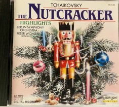 Berlin Symphony Orchestra Peter Wohlert Tchaikovsky &lrm;&ndash; The Nutcracker (Highlights) NM / NM cd muzica clasica LaseLight SUA
