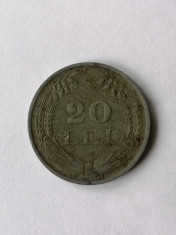 20 lei 1943 .romania.zinc foto