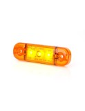 Lampa Gabarit Led 708 W97.1 12V-24V Pozitie Portocaliu Was