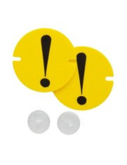 Semn incepator set ,Mega Drive, Plastic, Galben, 2 bucati