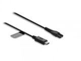 Cablu de alimentare USB type C 5V pentru aparate de ras electrice MANSCAPED 2.0 / 3.0 - 1.2m, Delock 91797