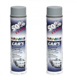 Cumpara ieftin Pachet 2 x Spray Grund Gri Dupli-Color 600 ml