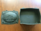 cutie caseta din plastic pentru bijuterii diverse anii &#039;70 RSR romania ateneu bucuresti ateneul roman