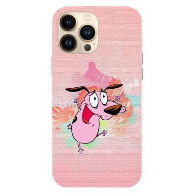 Husa compatibila cu Apple iPhone 14 Plus model Happy Courage the cowardly dog, Silicon, TPU, Viceversa foto