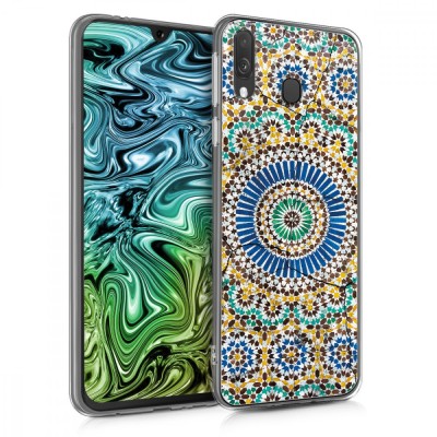 Husa pentru Samsung Galaxy A40, Silicon, Multicolor, 48543.05 foto