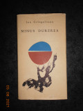 ION CRANGULEANU - MINUS DUREREA. POEZII (1966, prima editie)