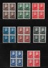 ROMANIA 1948 - UZUALE, STEMA R.P.R., BLOCURI, MNH - LP 237, Nestampilat