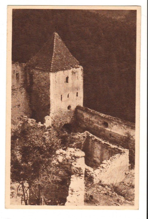 CPIB 17516 CARTE POSTALA - RASNOV. IN CETATE, RPR, LIBRARIA NOASTRA